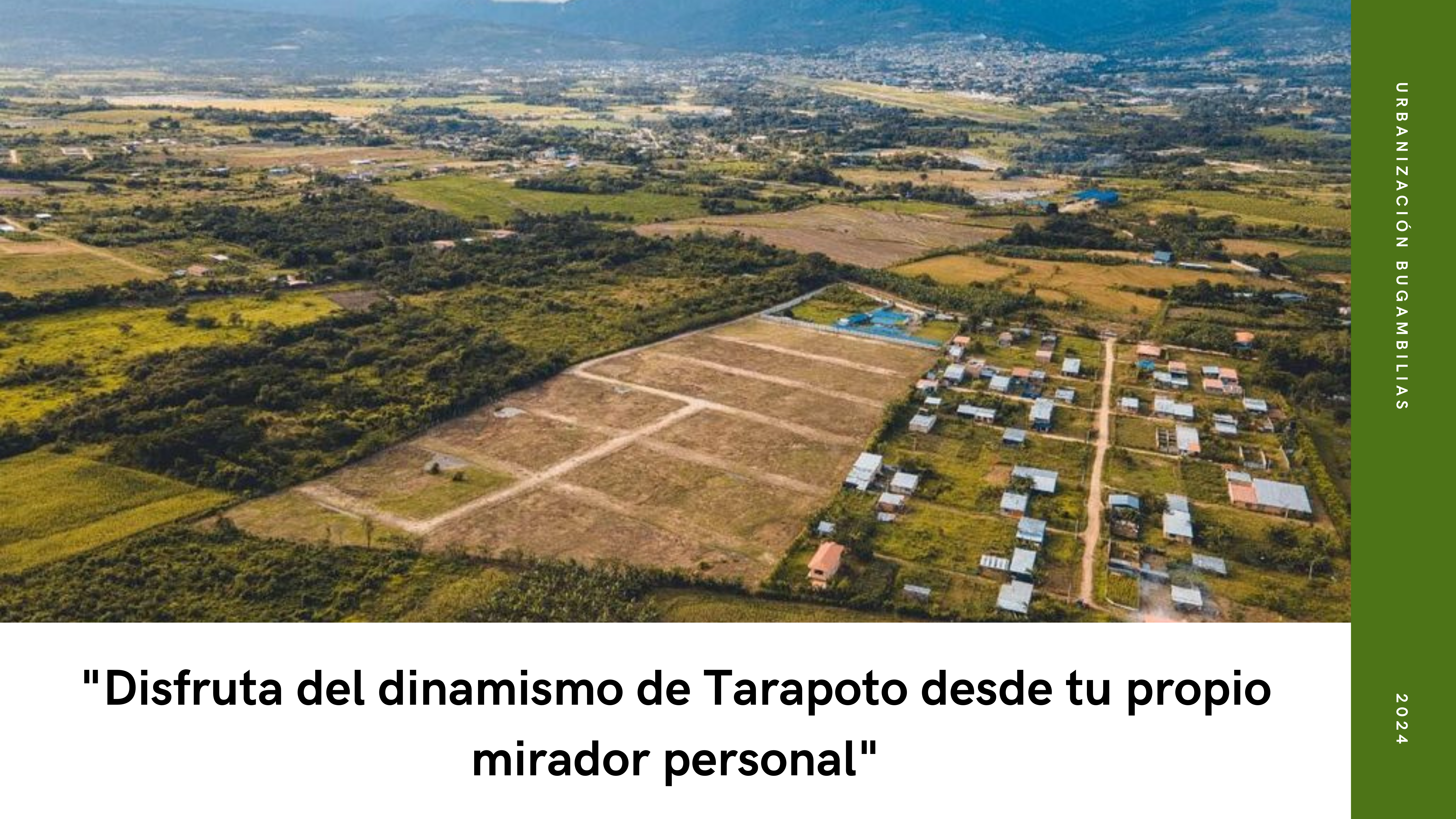 Lotes Urbanos en Urb. Bugambilias Tarapoto Con vista panoramica
